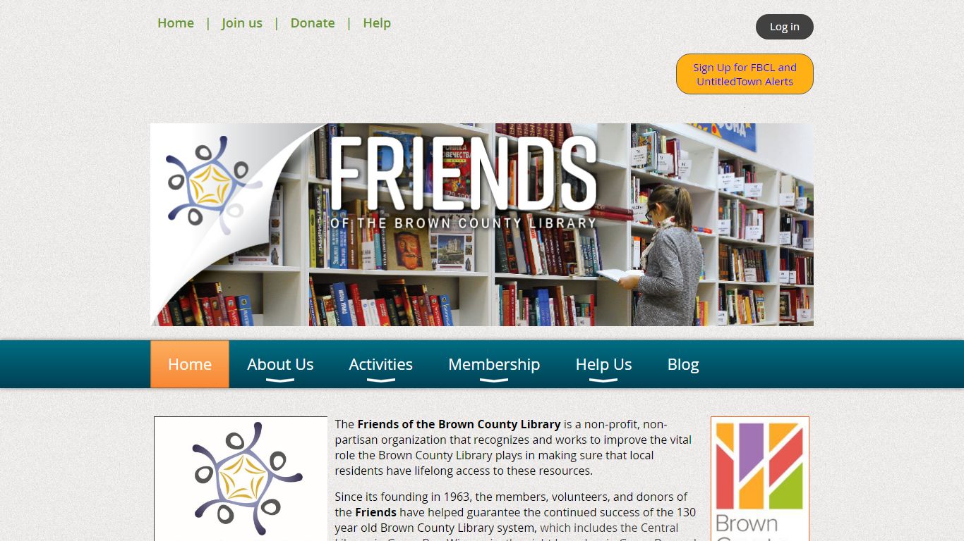 Friends of the Brown County Library - Home